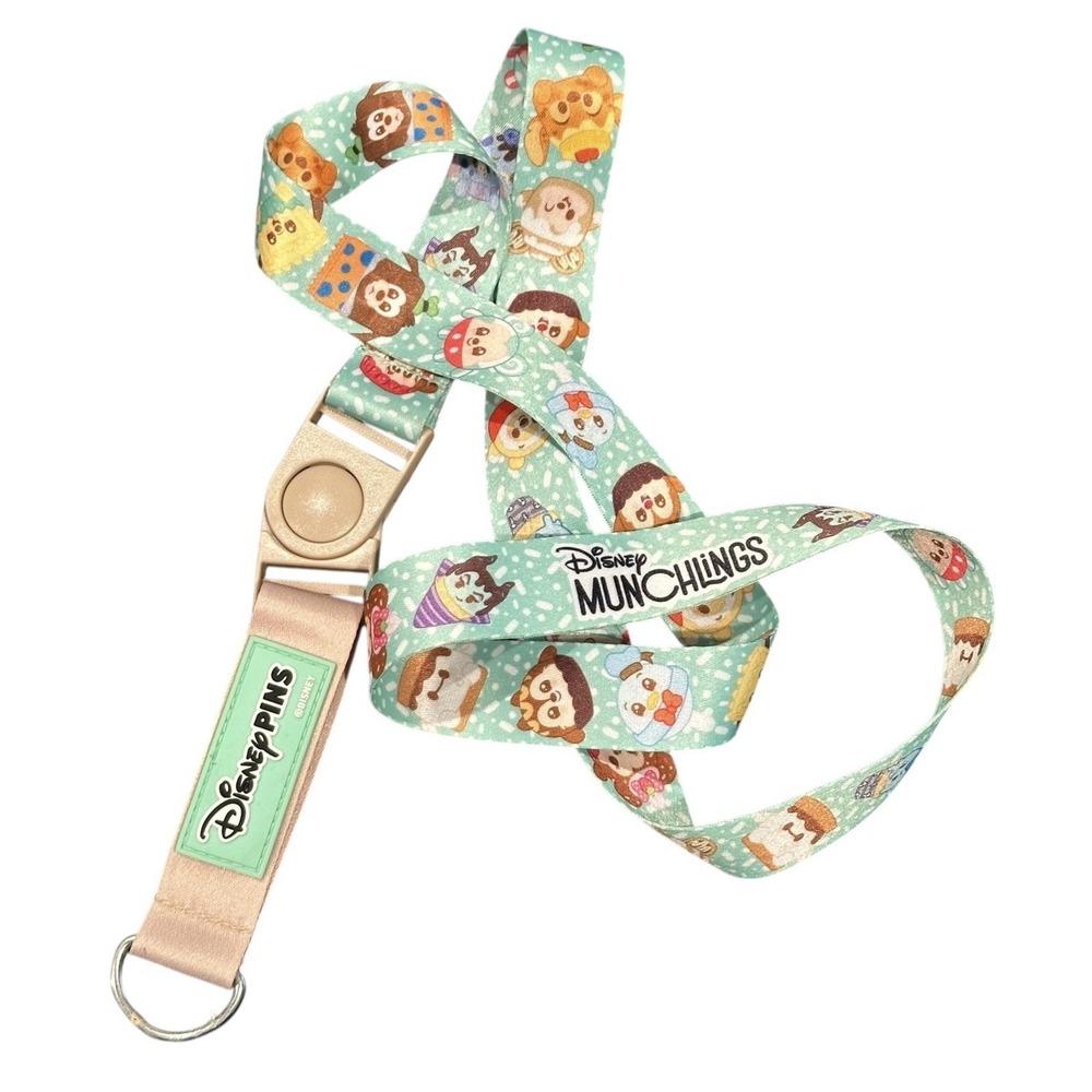 Disney World Mickey Mouse and Friends Munchlings Lanyard